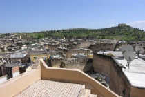 Photo of Beautiful Views of Fes, Morocco, from Second Story Terrace at Dar Jnane