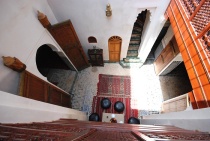 Photo of Dar Jnane, Courtyard from Above, Fes, Morocco